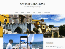 Tablet Screenshot of naylorcreations.com